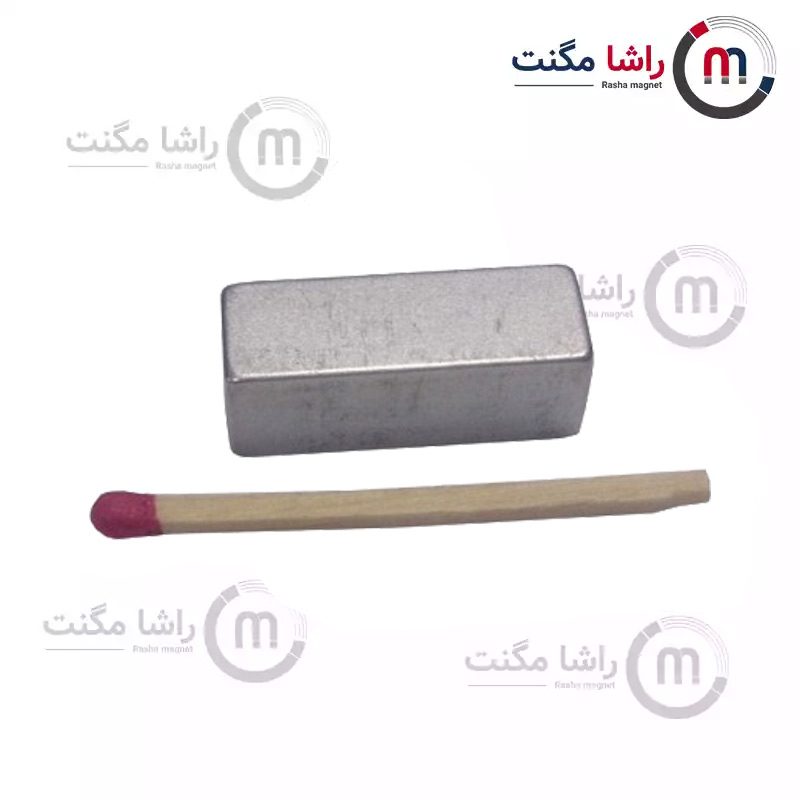 آهن ربا N42 zinc 25X9X9 آهن ربا N42 zinc 25X9X9