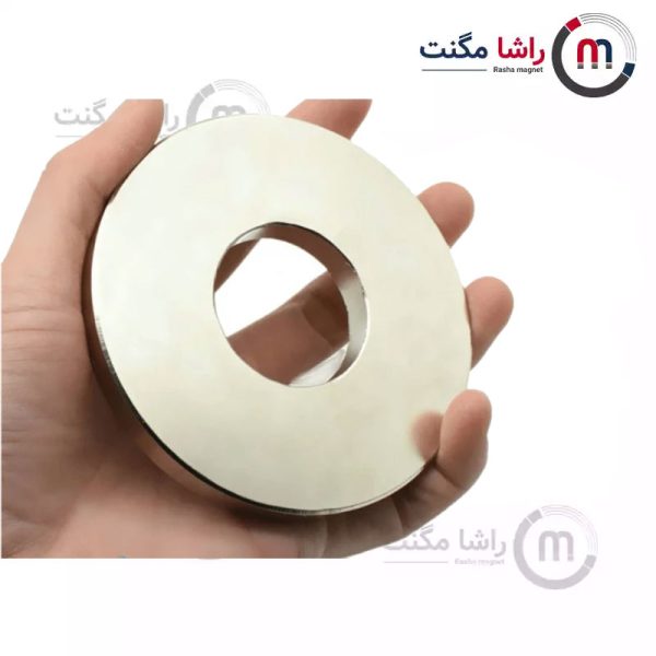 خرید آهنربا رینگ N42 100✘30✘10