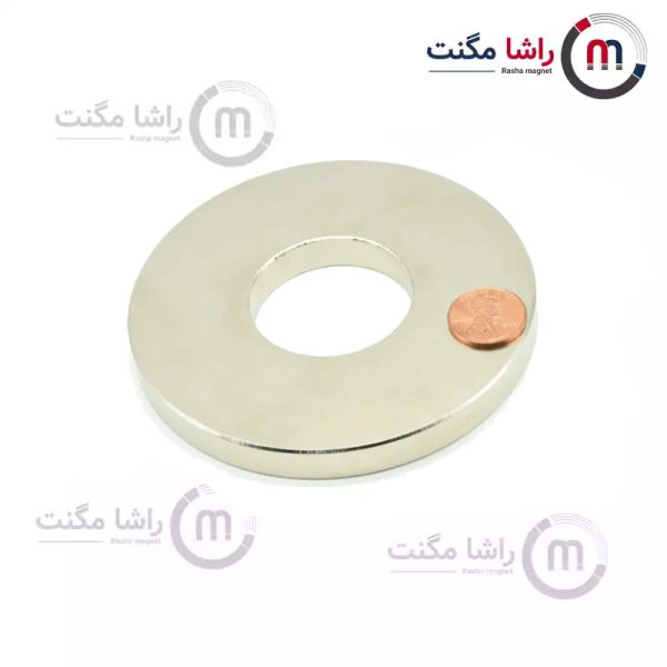 آهنربا رینگ N42 100✘30✘10